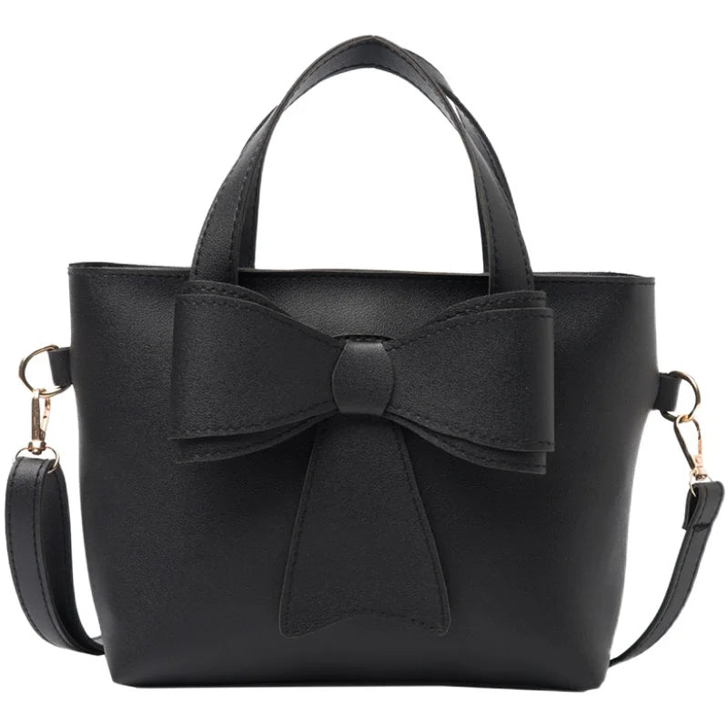 Bow Knot Portable Women's Bag Small Cross Body Bag