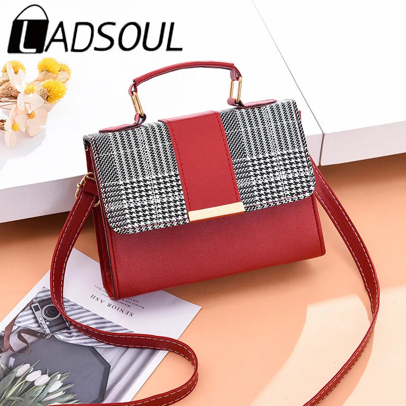 LADSOUL Retro Handbag Crossbody Messenger Bag