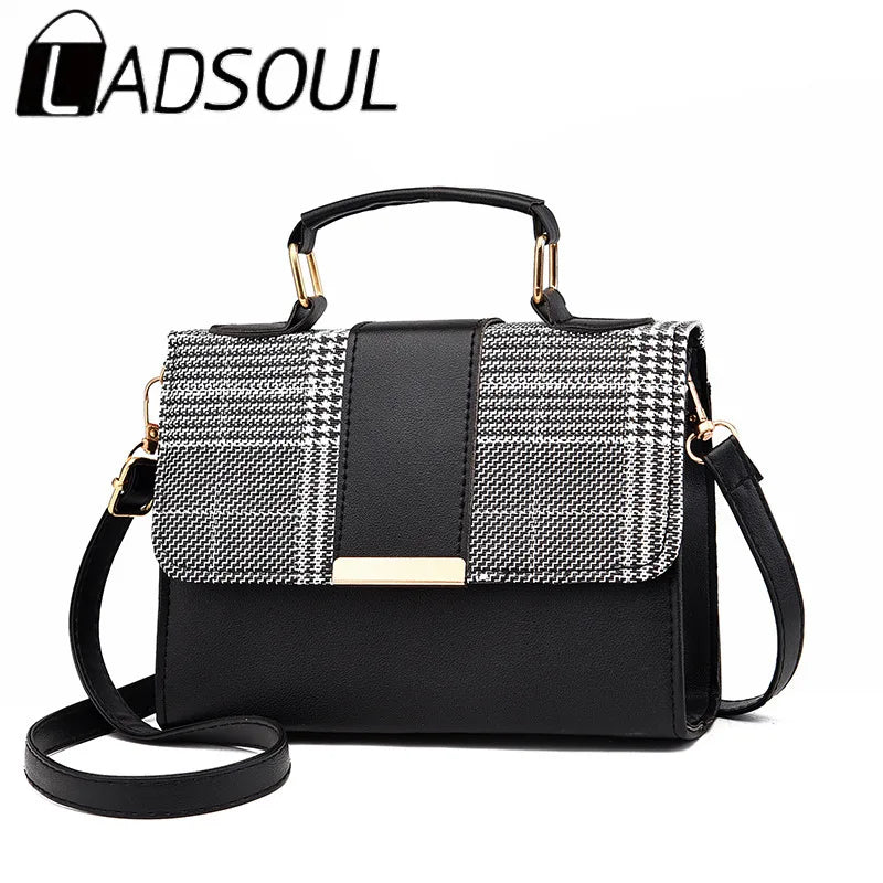 LADSOUL Retro Handbag Crossbody Messenger Bag