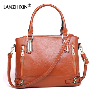 Casual Leather Handbag Tote Shoulder Messenger Bag for Women SD831