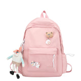 Campus Style Teen Girls Backpack Harajuku Students Schoolbags