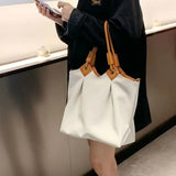 Soft PU Leather Shoulder Bag Women Handbag Large Capacity