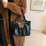 Soft PU Leather Shoulder Bag Women Handbag Large Capacity