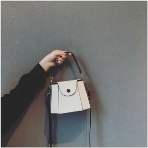 Casual Bucket Cross-body Shoulder Bag PU Leather Mini Handbag
