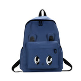 Casual Nylon Water-Repellent School Backpack