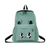 Casual Nylon Water-Repellent School Backpack