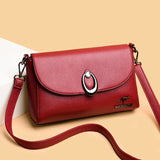 Women's Crossbody Bag High-Quality PU Leather Shoulder Handbag