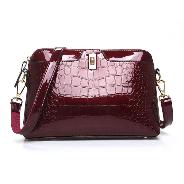 Women's Crossbody Messenger Bag Pu Leather Famous Shoulder Bag