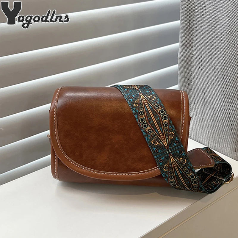 Women's Crossbody Bag Small Flap Shoulder Handbag Purse