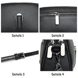 Casual Women Cowhide Messenger Bag Shoulder Handbag