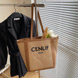 Summer Straw Crossbody Bag Beach Holiday Shoulder Handbag