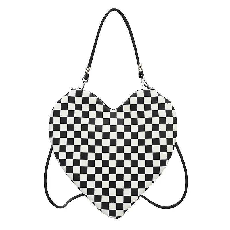 Heart Shaped Handbag Lolita Ins Female Shoulder Bag