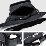 Men's Large Capacity Sports Crossbody Backpack