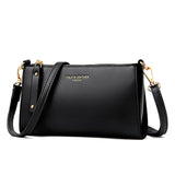 Women's Mini Clutch Crossbody Bag Multi-pocket Leather Shoulder Handbag