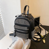 Ladies Mini Small Backpack High Soft Leather PU Backpack