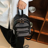 Ladies Mini Small Backpack High Soft Leather PU Backpack