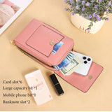 Multifunction Touch Screen Mobile Phone Bag Vintage Single Shoulder Bag