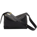Soft Leather Women Bag Solid Ladies Messenger Bag