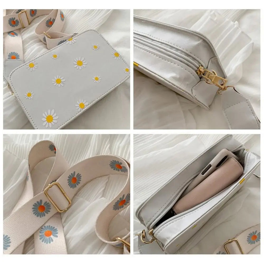 Floral Printed Crossbody Messenger Bags for Women