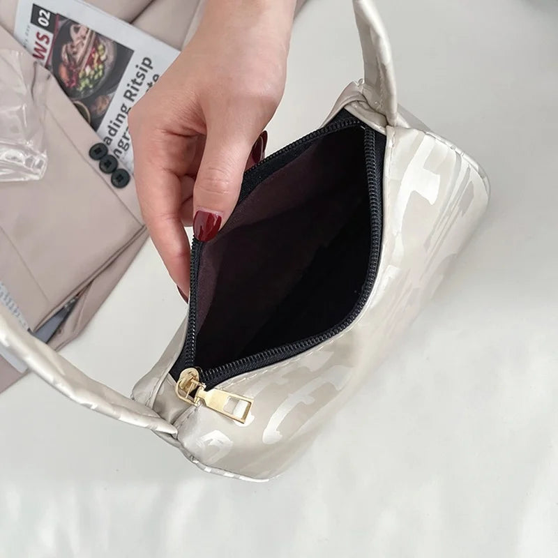 Casual Nylon Women Shoulder Bags Vintage Printing Female Shoulder Bags