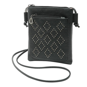 Casual Leather Mobile Shoulder Bag for Women