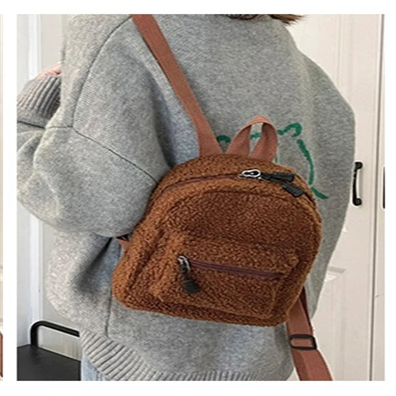 Ladies Wool Pure Fan Casual Backpack