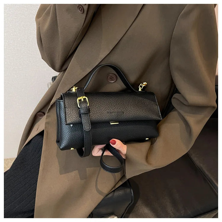 Double Layer Ladies Bag Retro Messenger Bag Casual Mobile Phone Bag