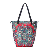 Cartoon Pattern PU Leather Handbag Shoulder Messenger Bag Large Capacity