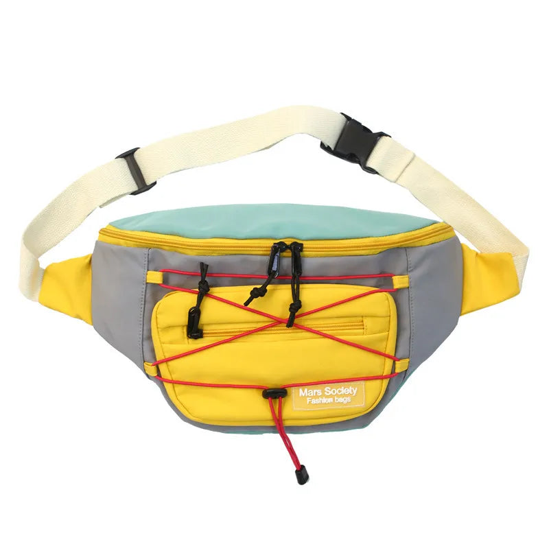 Ladsoul Hip Hop Bags High Outdoor Big Belt Waist Packs Large Capacity Waist Bag