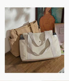 Canvas Backpack Large Commuter Bag Rucksack for Women