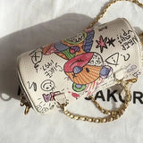 Women's Chain Shoulder Bag Small Square Handbag for Phone