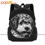 Lagotto Romagnolo Graphic Backpack Large Capacity Print Eco Friendly