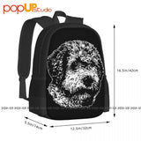 Lagotto Romagnolo Graphic Backpack Large Capacity Print Eco Friendly