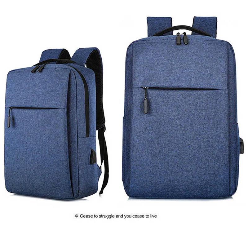 Laptop Backpack Raincoat Male Bag USB Charging Multi-layer Space Travel