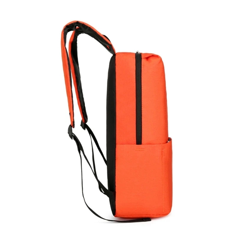 Reflective Stripe Laptop Backpack Large Capacity Daypack