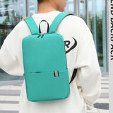 Reflective Stripe Laptop Backpack Large Capacity Daypack