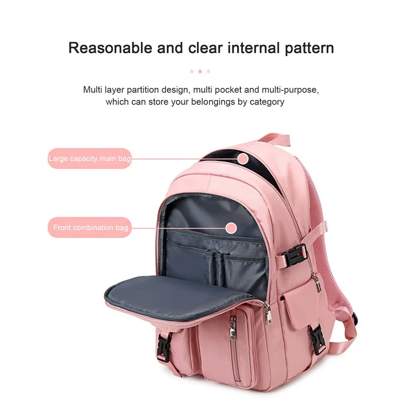 Large Capacity Laptop Backpack for School, College, Travel