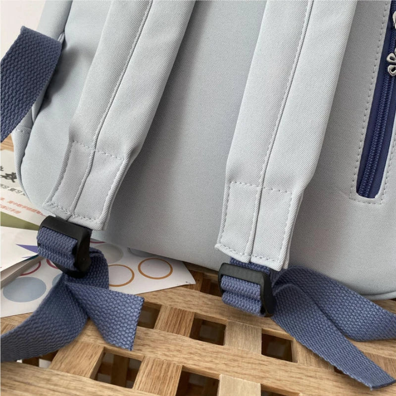 Large Capacity Women's Backpack Solid Harajuku Ulzzang Casual School Bags