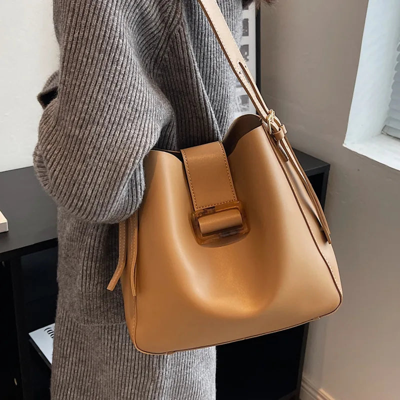 Bucket Messenger Bags Large Capacity Shoulder Bags 2 Sets