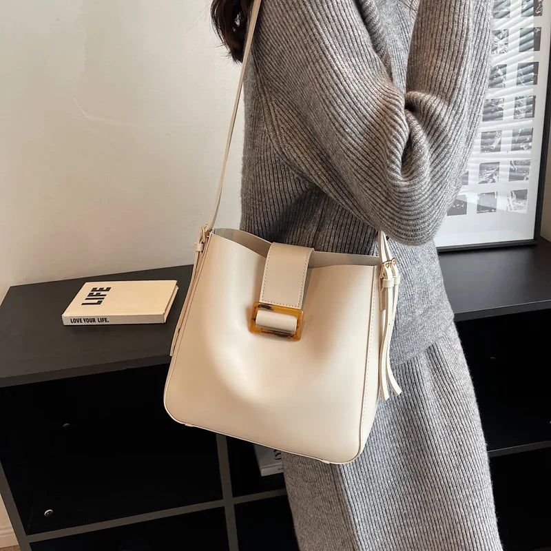 Bucket Messenger Bags Large Capacity Shoulder Bags 2 Sets