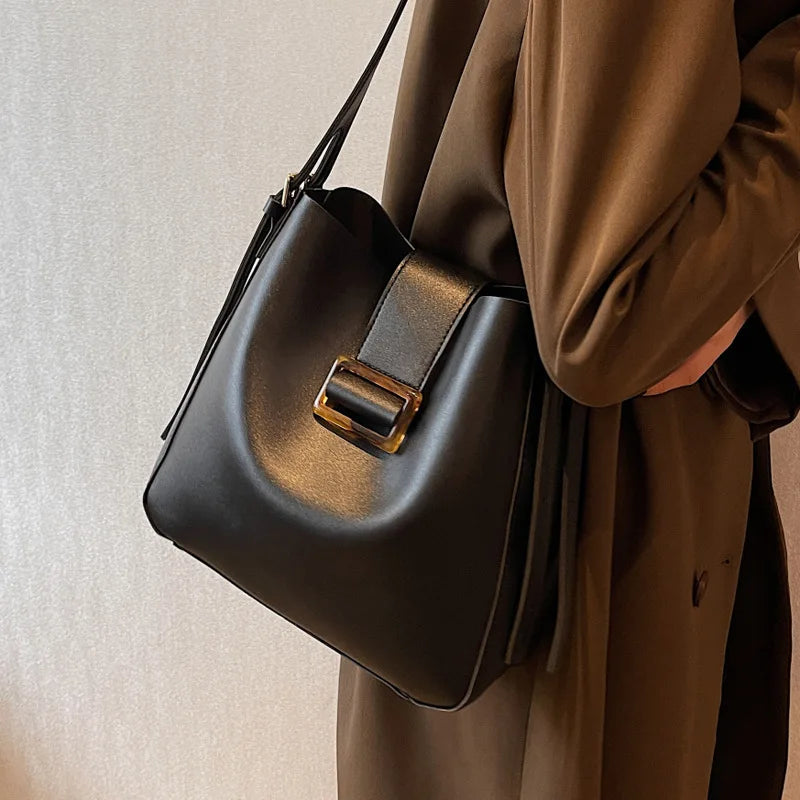 Bucket Messenger Bags Large Capacity Shoulder Bags 2 Sets