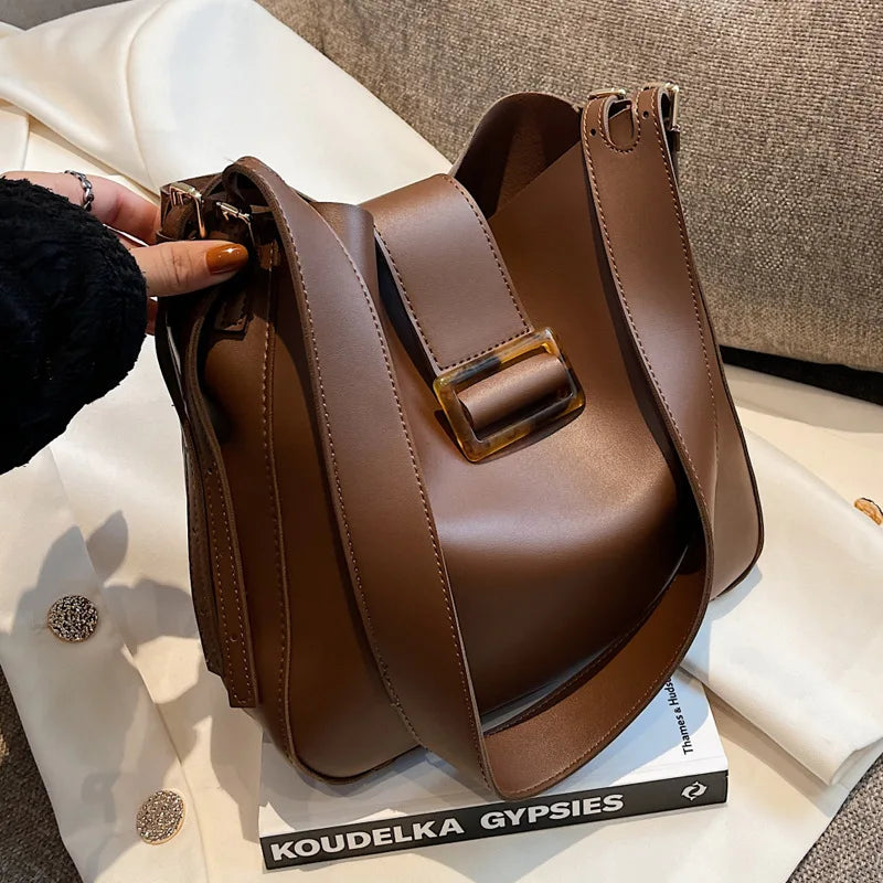 Bucket Messenger Bags Large Capacity Shoulder Bags 2 Sets