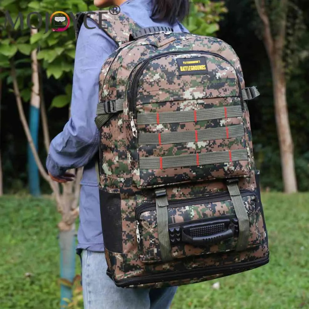 Large Capacity Camo Yoga Backpack Waterproof for Weekend Vacation