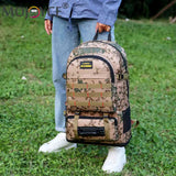 Large Capacity Camo Yoga Backpack Waterproof for Weekend Vacation