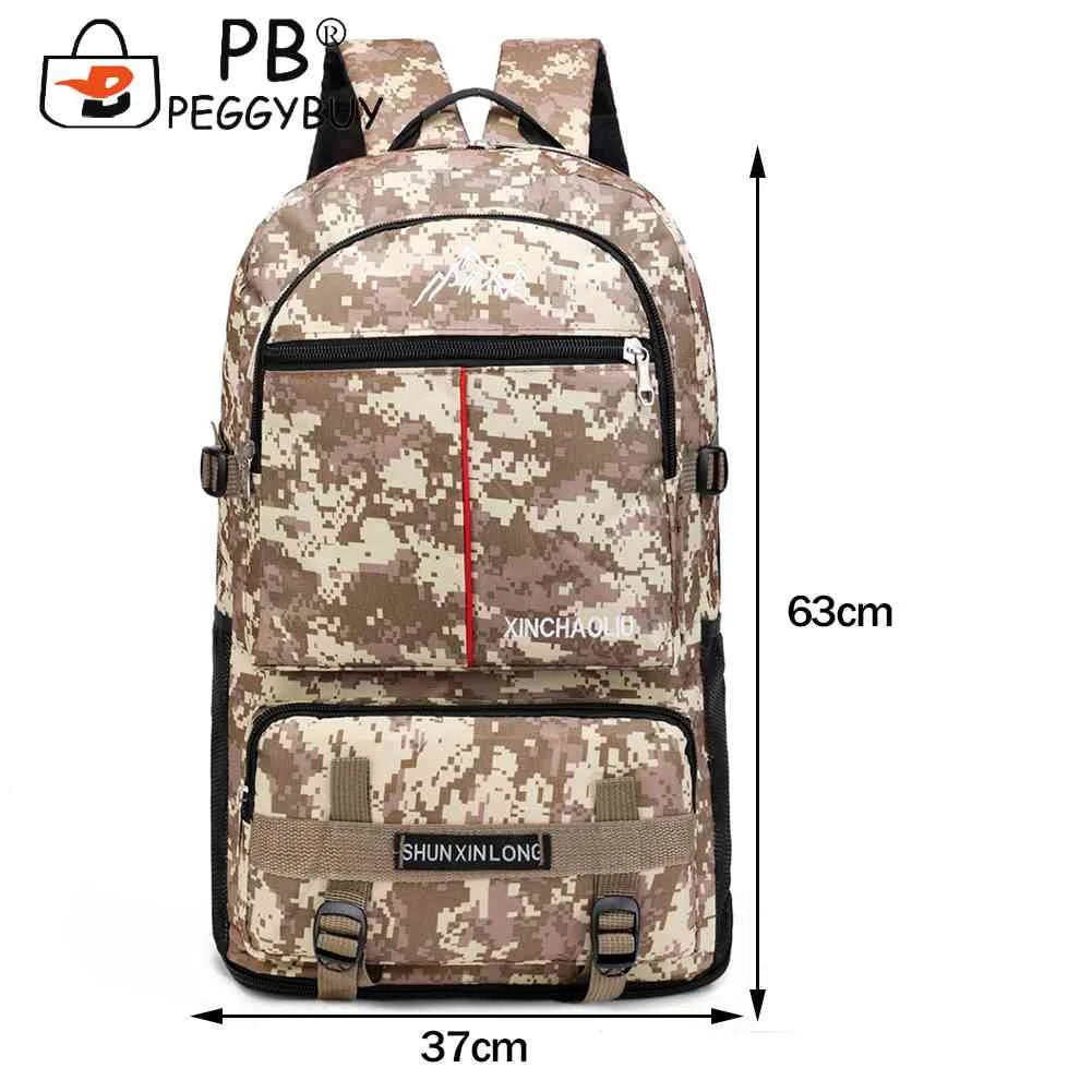Large Capacity Camping Climbing Bag Waterproof Fitness Backpack
