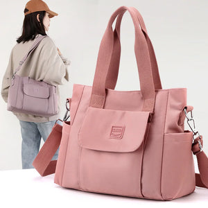 Casual Women Shoulder Handbag Large Capacity Nylon