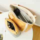 Large Capacity Women's Shoulder Bag Soft Pu Leather Handbags