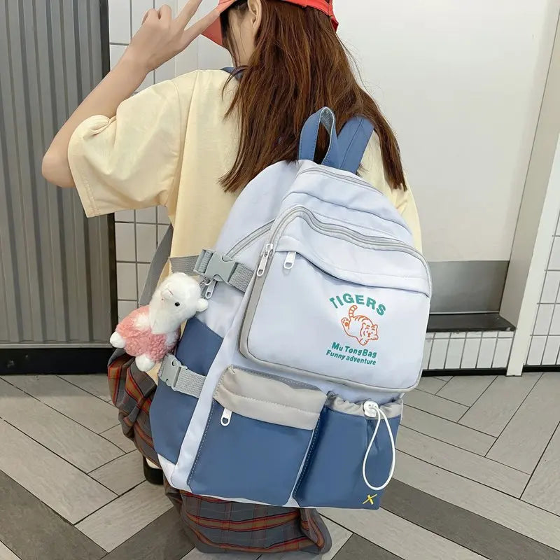 Large-Capacity Rucksack for Women Casual Student Girl Backpack