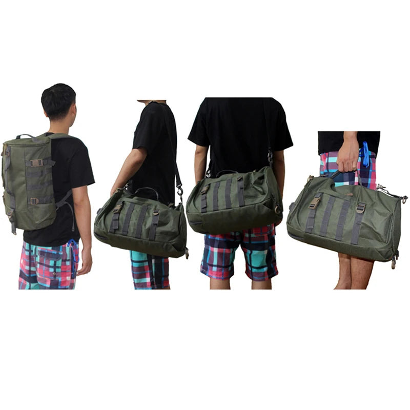 Large Capacity Fishing Bag Outdoor Sports Waist Pack Fishing Lures Gear Storage