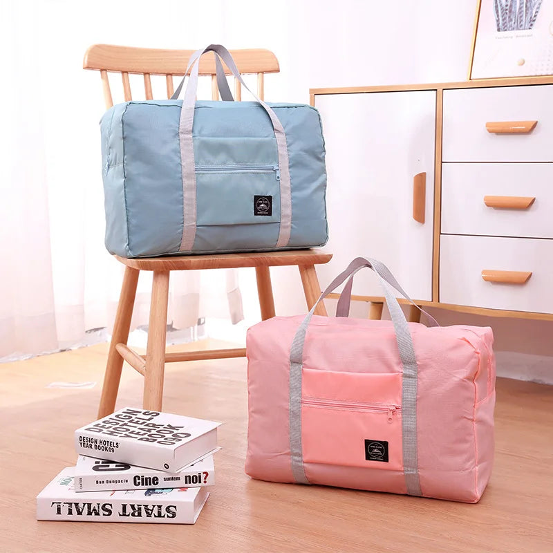 Large Capacity Foldable Tote Travel Bags Luggage WaterProof Handbags